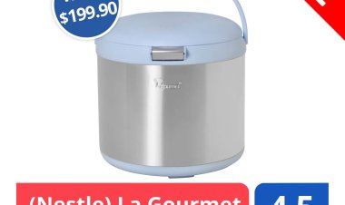 (till 31 Aug 2022) Nestle x Fair Price free La Gourmet Thermal Cooker (worth 190.90) when you spend 128.00 on Nestle products