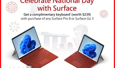 (National Day 2022) Best Denki x Microsoft surface free keyboard (worth $239) with purchase of surface pro 8 or surface go 3