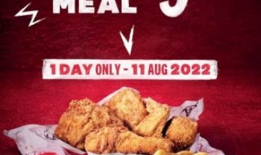 (11 Aug 2022 only) KFC 4pc chicken + 3pcs golden nuggets only at $9.90 skip the queue order at KFC app