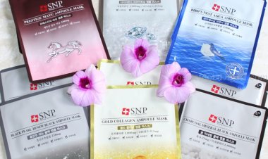 (Till 12 Aug 2022) SNP Korean skincare Shopee Official store 75% discount with free 9 mask set + skincare sachet