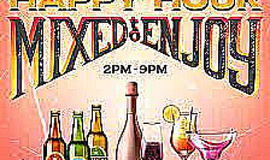 (Till further notice) TCC Singapore happy hour promotion for wine cocktail and beer