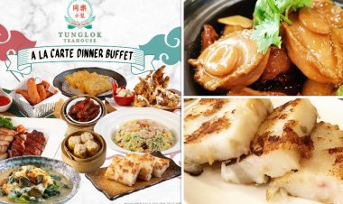 (Till 31 Aug 2022) TungLok Tea House ala carte dinner buffet the 4th person free dines with 3every 3 paying adult