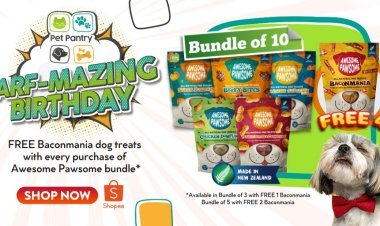 (Till further notice) Pet Pantry Shopee up to 41% off when you buy bundle of 10 dog treat