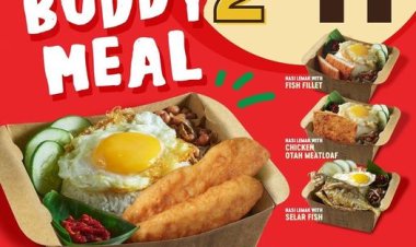 (Till 31 Aug 2022) Crave Nasi Lemak has buddy meal deal and 30% off with $25 spend on Deliveroo