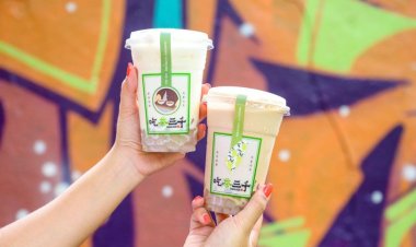 Chi Cha San Chen new product Taro bubble milk tea is available at all outlets