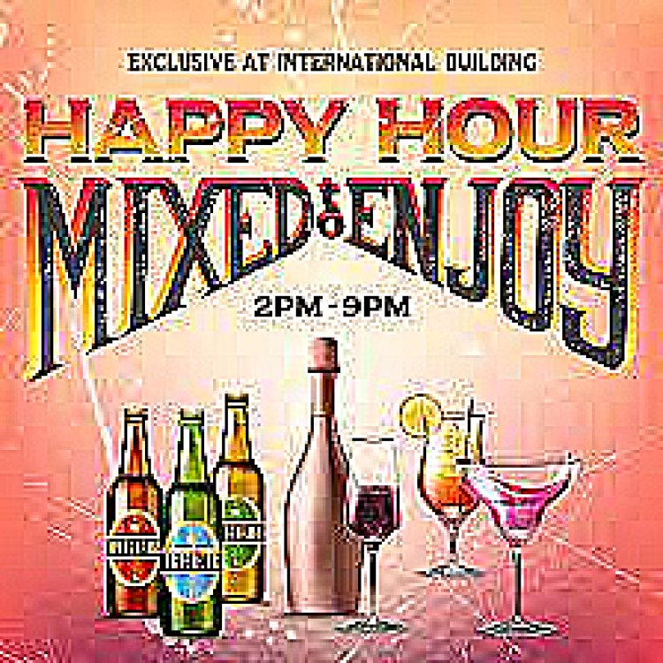 (Till further notice) TCC Singapore happy hour promotion for wine cocktail and beer