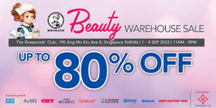 (1 to 4 Sep 2022) Mentholatum warehouse sales up to 80% off Hada Labo Sunplay Oxy lipcare and more