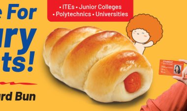 (Till 30 Sep 22) Nets x Breadtalk free sausage bun with $3 spend in Breadtalk exclusively for tertiary students