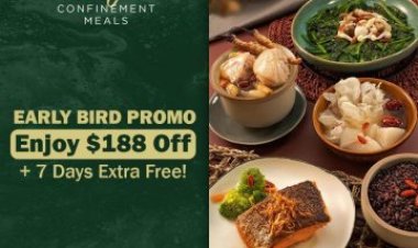Angel confinement meals free complimentary gift upon sign up vouchers, meals, massage, photography and more