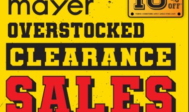 Mayer clearance sale enjoy 10% off Mayer or Mistral small and build in appliances till 2 Oct 2022