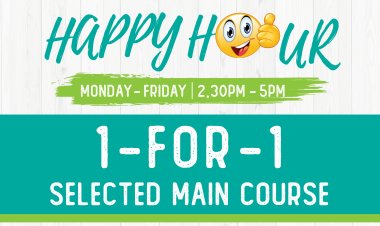 Jack Place 1 for 1 main course deal limited time promotion only