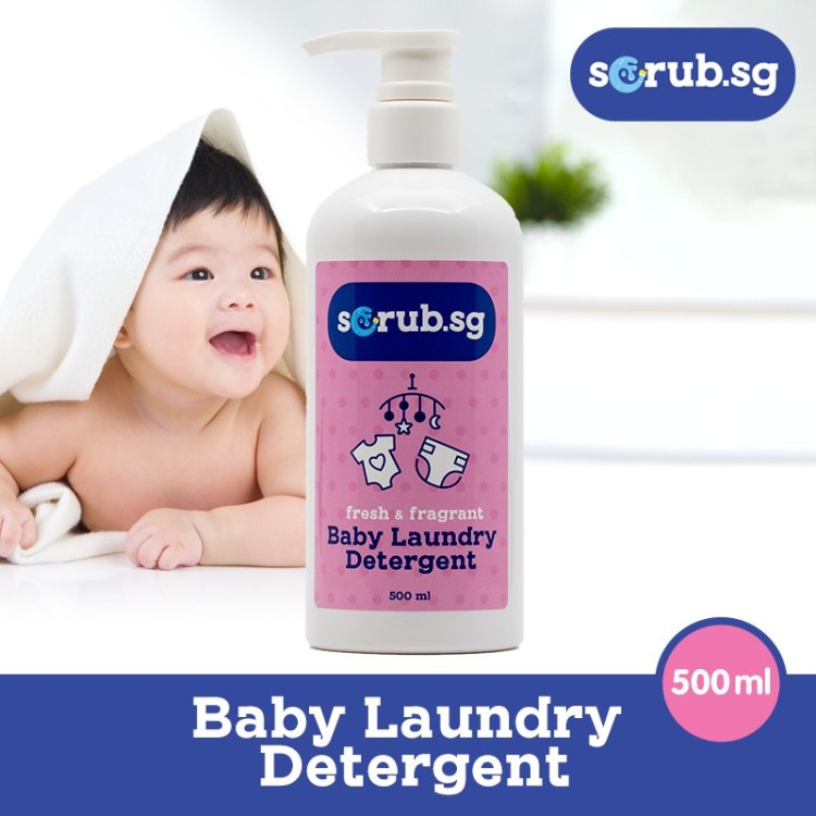 (Limited time only) Scrub.sg @ Shopee Baby detergent 500ml only $1.99