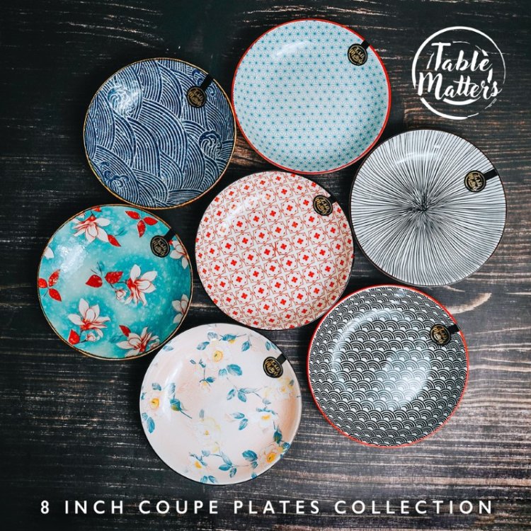 Tablematters 50% off sale for hand painted plate and bowl selected design only