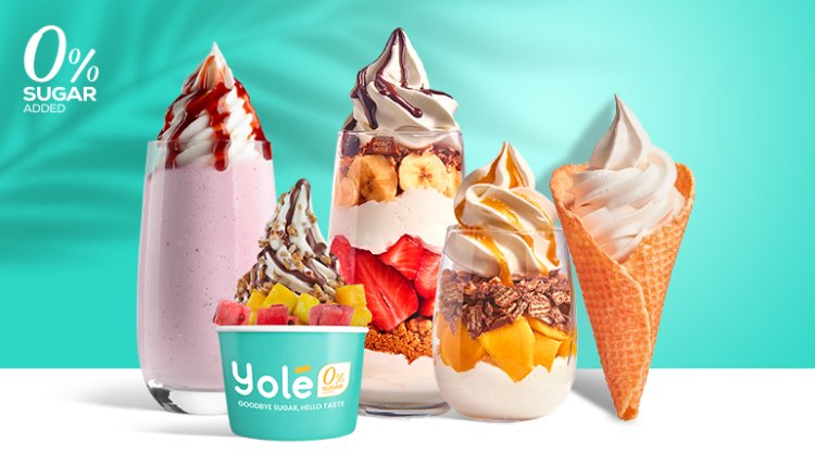 Yole Singapore new product launched waffle bowl, waffle in cup format