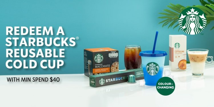 Nestle @ Shopee free oto back soother with min spend on Omega, free Starbucks reusable cold cup with min spend free Cooler bag with min spend Milo ready to drink, free Cornell mini cooker with selected Nestle products,