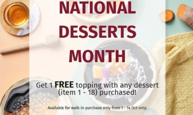 Nine Fresh free 1 topping from selected choices when you show staff Instagram post till 14 Oct