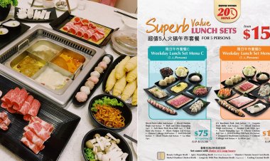 Beauty in the pot lunch set value meal from $15 per pax for set meal 3 to 5 person
