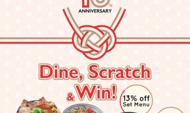 Watami Japanese Casual Restaurant Singapore Dine, Scratch & Win!' Campaign till 30 Nov