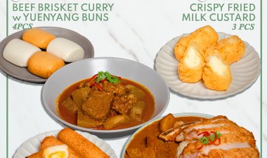 Tim Ho Wan All Times Favorites promotion curry crispy milk shrimp toast curry pork chop fried rice