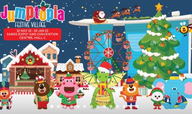 Kiztopia x Marina Bay Sand member 15% off for Jumptopia Festive Village promo till 31 Oct only
