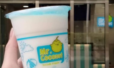 Chope Singapore free Mr Coconut best seller coconut shake with every order min spend $10 from 31 Oct to 6 Nov