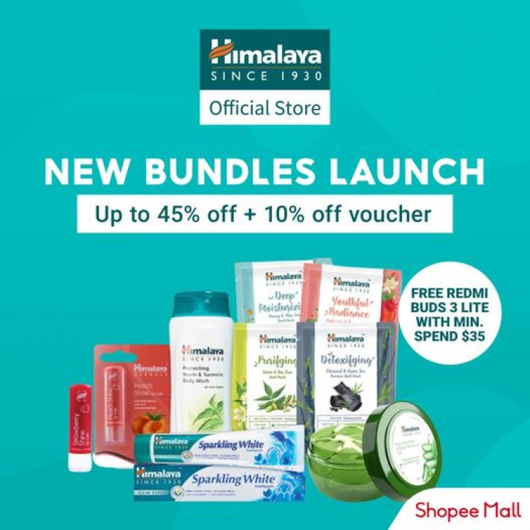 Himalaya @ Shopee up to 35% off for bundle deal check more now limited time promo