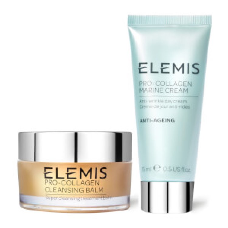 Elemis discovery sets 50% off two sets to choose pro collagen cleansing balm with pro collagen marine cream $84 or $85