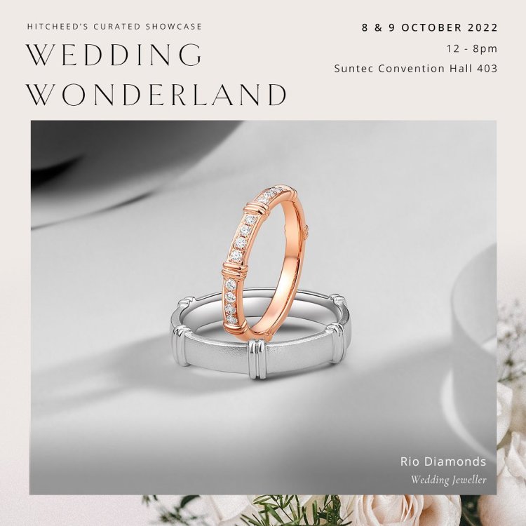 Hitcheed Wedding Wonderlad at Suntec City from 8 Oct to 9 Oct only RSVP now for free entry