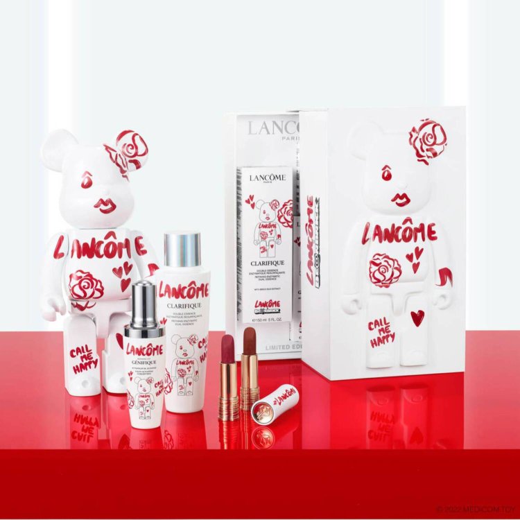 Lancome x Bearbrick special edition view them and check out when available
