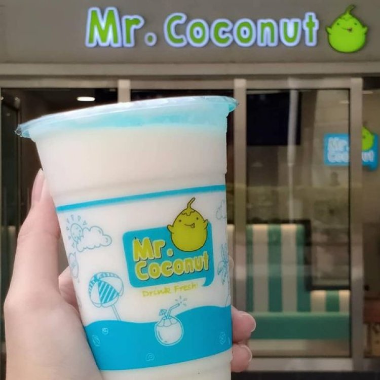 Chope Singapore free Mr Coconut best seller coconut shake with every order min spend $10 from 31 Oct to 6 Nov