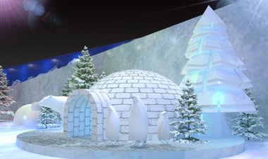 Ice Magic open to public 1 Dec 22 to 1 Jan 23 at Bayfront event space