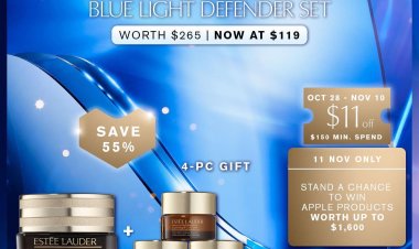 Estee Lauder @ Lazada 11.11 sale definately worth it save 50% or more with buy one free one sets
