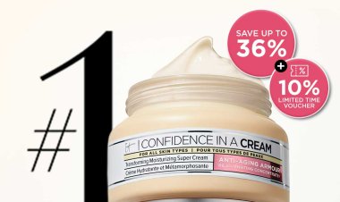 it cosmetics @ Shopee 11.11 sale 11% off, buy 2 get $3 off  and gifts up to 6 pcs worth $80