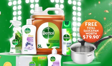 Dettol @ Shopee 11.11 sale free Tefal caucepan worth $79.90 min spend $60 from 12 to 2am or min spend $70 from 2am onwards