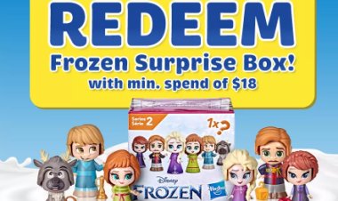 Dutch Lady @ Lazada free Frozen surprise box with min spend $18