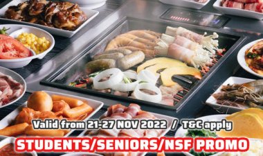 Im Kim Korean BBQ lunch special $12.90 dinner special $21.90 for students seniors and NSF 21 to 27 Nov Book online