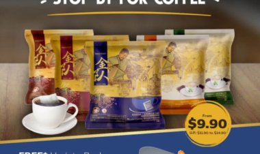 Kim Duet local steep coffee and tea free variety pack (worth $6.60) when purchase Kim Duet at SPC Choices store