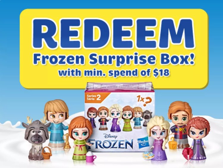 Dutch Lady @ Lazada free Frozen surprise box with min spend $18