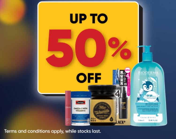 Guardian up to 50% off Health care products Black Friday mega sale 24 Nov to 27 Nov only