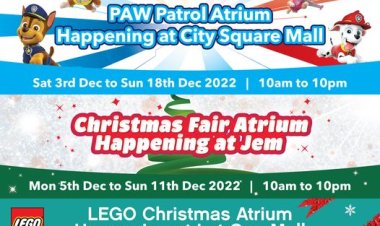 ToysRUs having Paw Patrol and Christmas fair at JEM and Lego Fair at Lot One in December