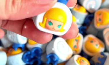 Pop Mart the super adorable Pop Bean Colourful Cream Roll Series at Plaza Singapura only