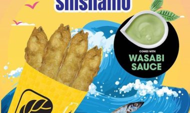 Old Chang Kee Battered Shishamo in a cup @ $4.90 Sentosa Beach Station outlet opening special till 31 Dec