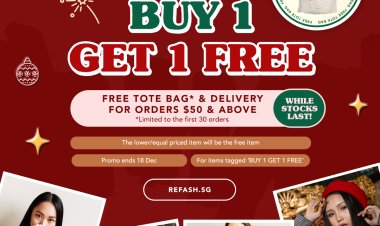 Refash buy 1 free 1 sale over 1000+ style clothes to choose from  till 18 Dec