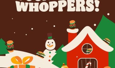 Burger King giveaway 5 free Whoppers for those guess correct number of burger at the picture
