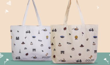Poulet 10th anniversary free limited edition tote bag min spend $100