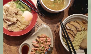 Ramen Champion ramen, tsukemen, Japanese side dishes at Ramen Champion