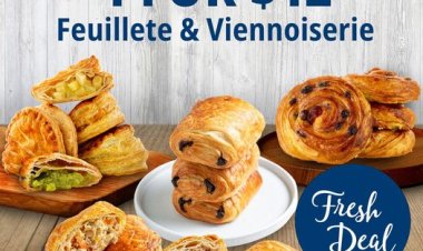 Delifrance 4 for $12 Feuillete & Viennoiserie promotion till 31 Jan 2023