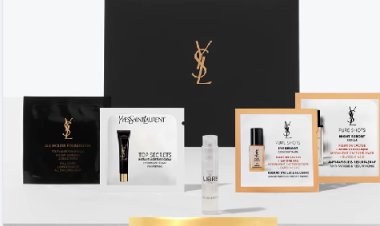 YSL free shipping and free welcome gift for new member with minimum spending