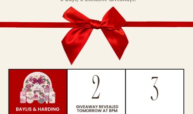 Novela daily giveaway from 19 to 24 Dec beauty skin care products to be win