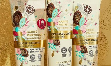 Yves Rocher Christmas holiday season Shea limited edition nourish sensitive skin